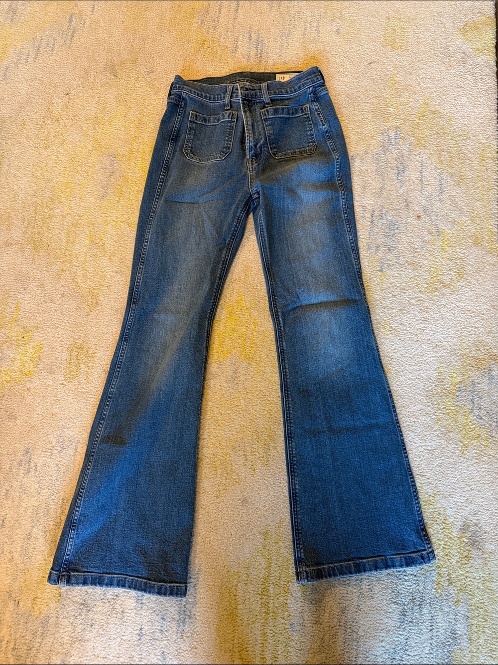 GAP Women's High Rise Flare Jeans - size 27/4